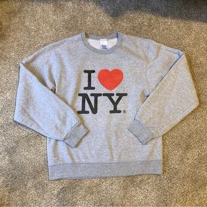 I ❤️ NY Gray Sweatshirt